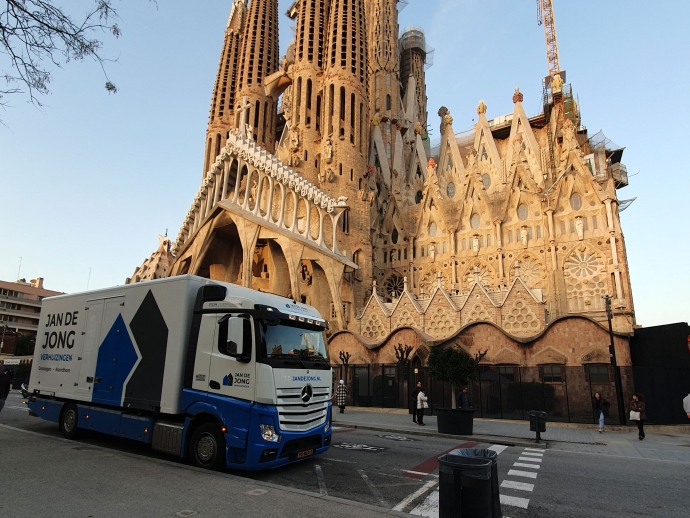 Iternationale verhuizing met Jan deJong Verhuizingen Groningen