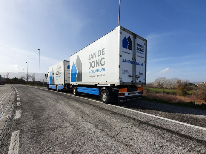 Iternationale verhuizingen met Jan deJong Verhuizingen Groningen