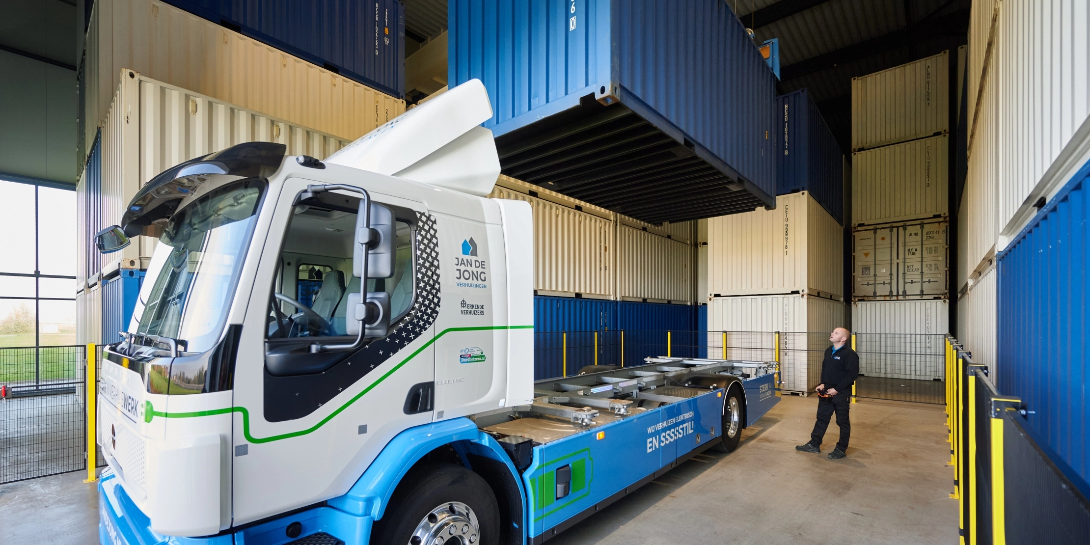 Geautomatiseerde opslagloods