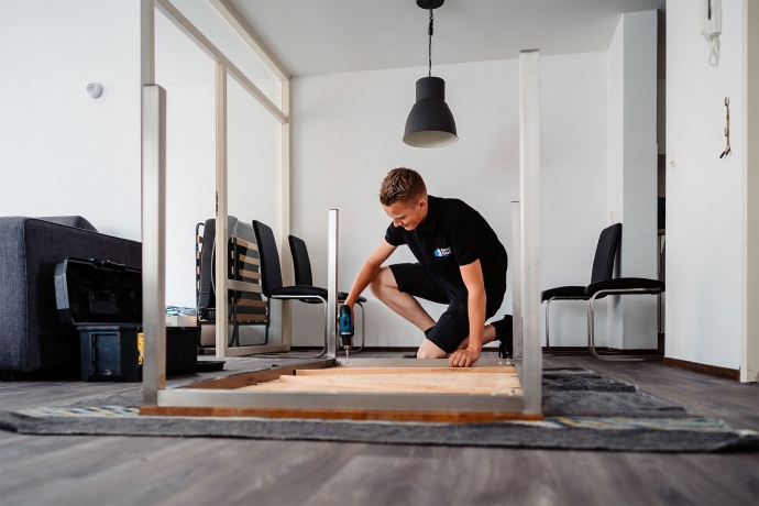 Klusjesman verhuisservice Jan de Jong Verhuizingen