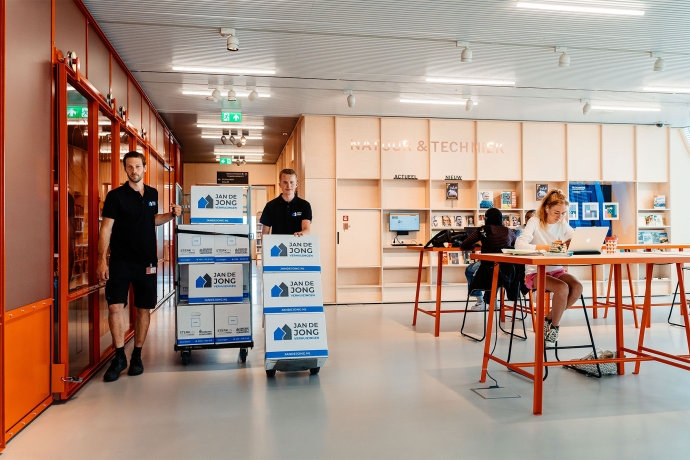 Onderweijs verhuizing Jan de Jong Verhuizingen Groningen