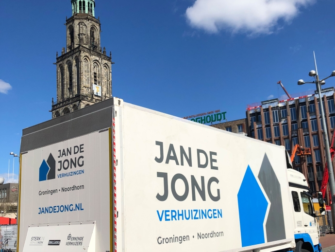 Stadlogistiek Jan de Jong Verhuizingen Groningen