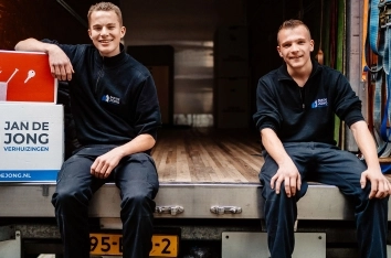 Verhuizers in opleiding